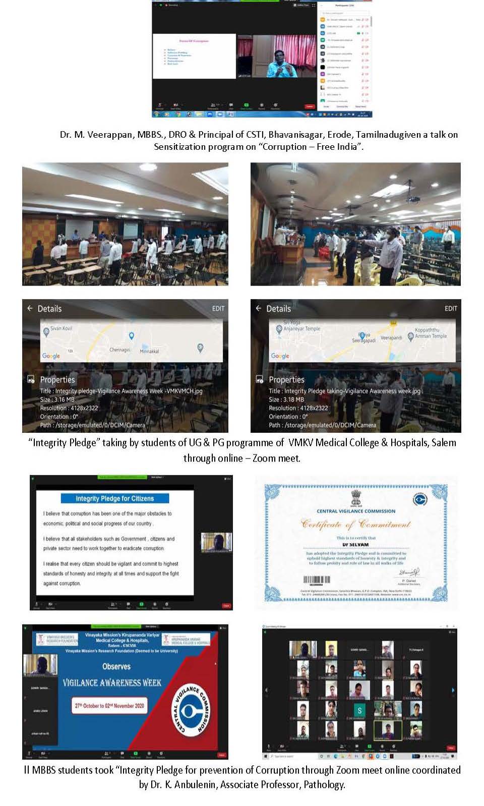 Vigilance Awareness week 2020